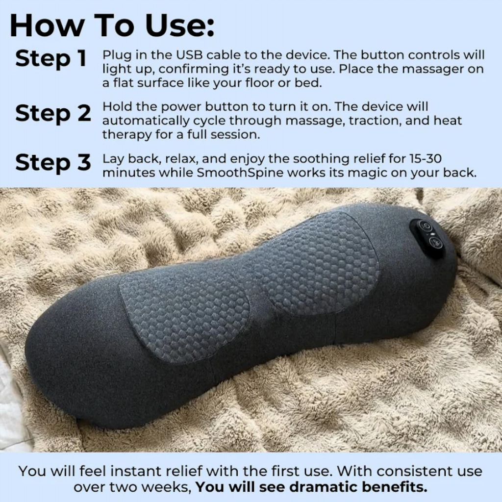 ZenSpine™ Triple Back Massager